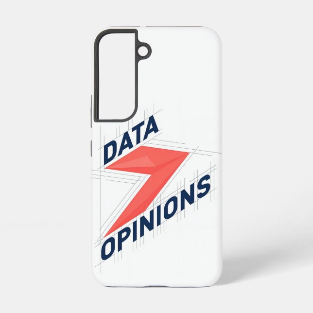 DATA > OPINIONS Phone Case | Geek Cover - Samsung Galaxy Hülle (Rückseite)
