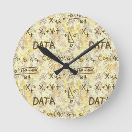 Data Science and Statistics Professional Wall Runde Wanduhr
