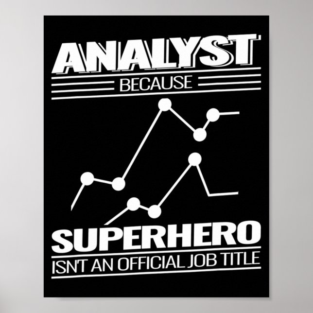 Data Science Datenanalyst Daten Technologie Statis Poster (Vorne)