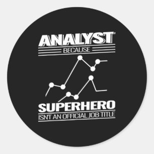 Data Science Datenanalyst Daten Technologie Statis Runder Aufkleber