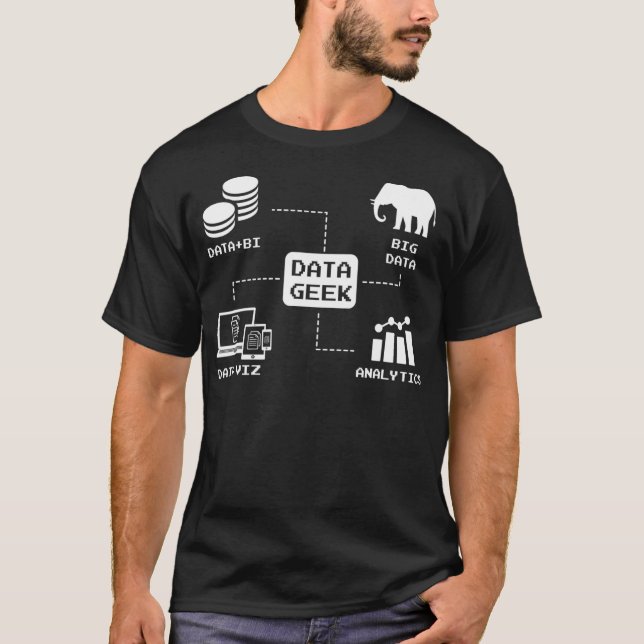 Data Science Engineer - Statistics Modelling Data  T-Shirt (Vorderseite)