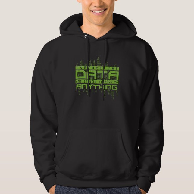 Data Scientist Analyst Engineer Hoodie (Vorderseite)