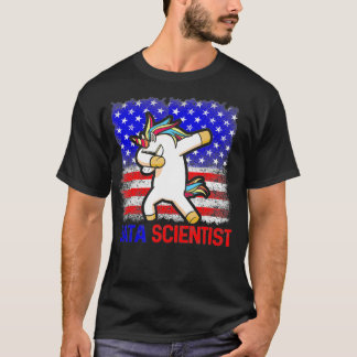 Data Scientist bildet Data Science Mining Analyst T-Shirt