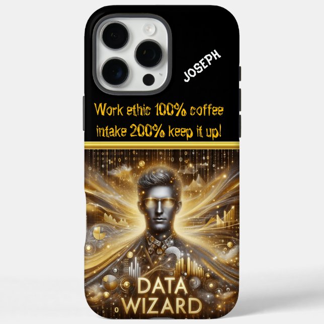 Data Scientist enthüllt digitale Erkenntnisse iPhone 16 Pro Max Hülle (Rückseite)