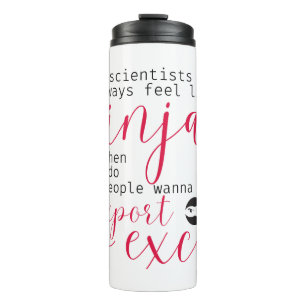 Data Scientist Ninjas (für Frauen in der Technik) Thermosbecher