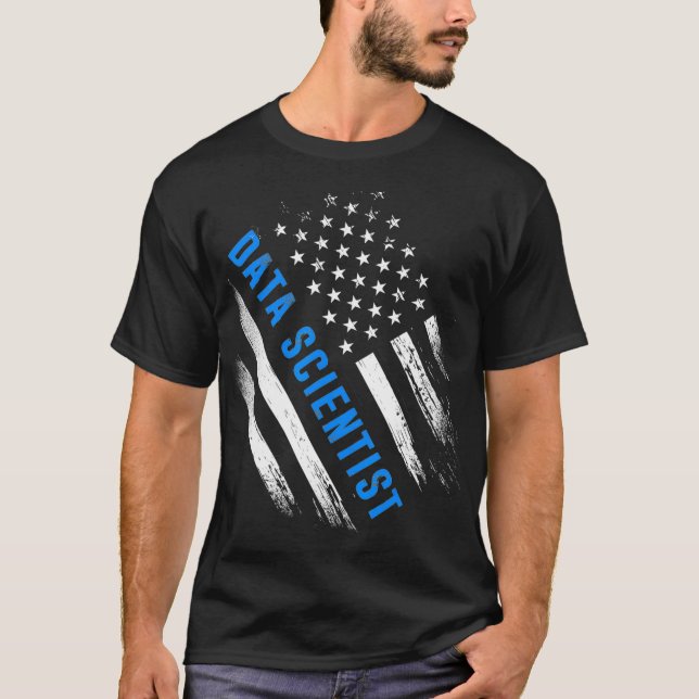 Data Scientist plant Data Science Mining Analyst T-Shirt (Vorderseite)