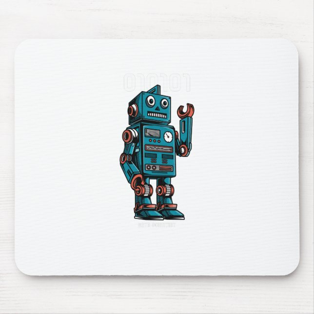 Data Scientist Robot Design Mousepad (Vorne)
