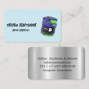 Data Scientist Visitenkarte