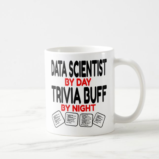 Data Scientists-Lieben Trivia Kaffeetasse (Rechts)