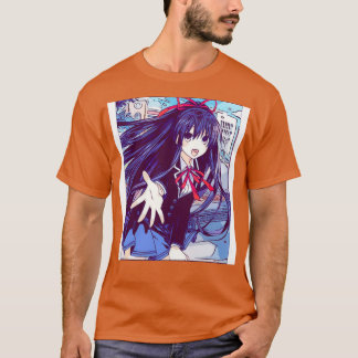 Date a Live Tohka Yatogami Sketch T-Shirt