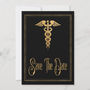 Date Caducée Médical Docteur Infirmière Bleu Save The D