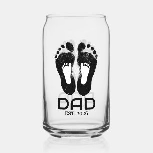 Date de naissance Empreintes de bébé Nouveau Papa 
