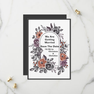 Date Fleurs Maléfiques Tout Voir Halloween Save The Dat