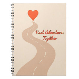 Date Night & Adventure Planner | Romantic Road Map Notizblock