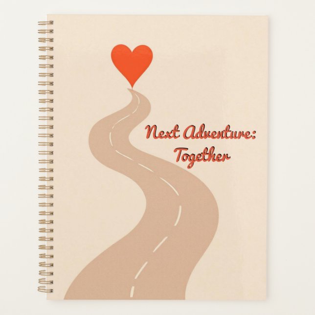 Date Night & Adventure Planner | Romantic Road Map Planer (Vorderseite)