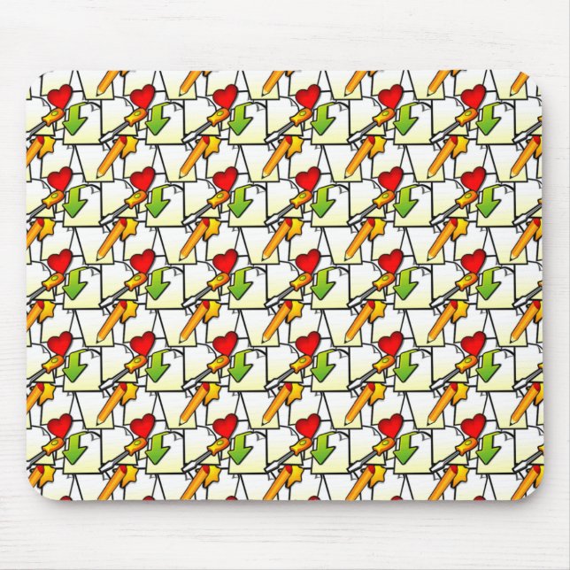 Dateimuster Mousepad (Vorne)