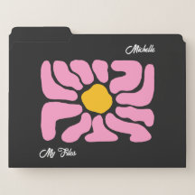 Dateiordner für Minimalistische Boho-Blume