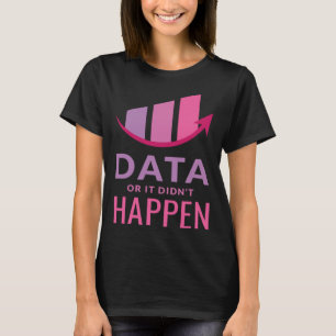 Daten oder es geschah nicht mit einem besonderen V T-Shirt
