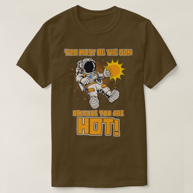Daten zur Ermittlung der Weltraumentwicklung in de T-Shirt (Design vorne)