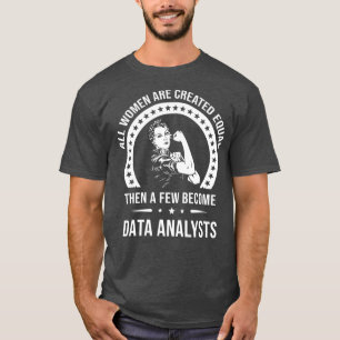 Datenanalyse für Women Data Analyst T-Shirt