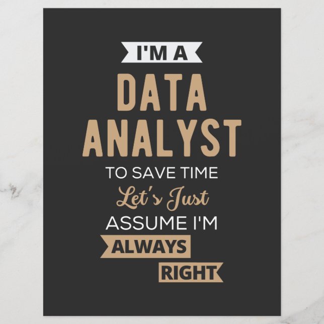 Datenanalyst (Vorderseite)