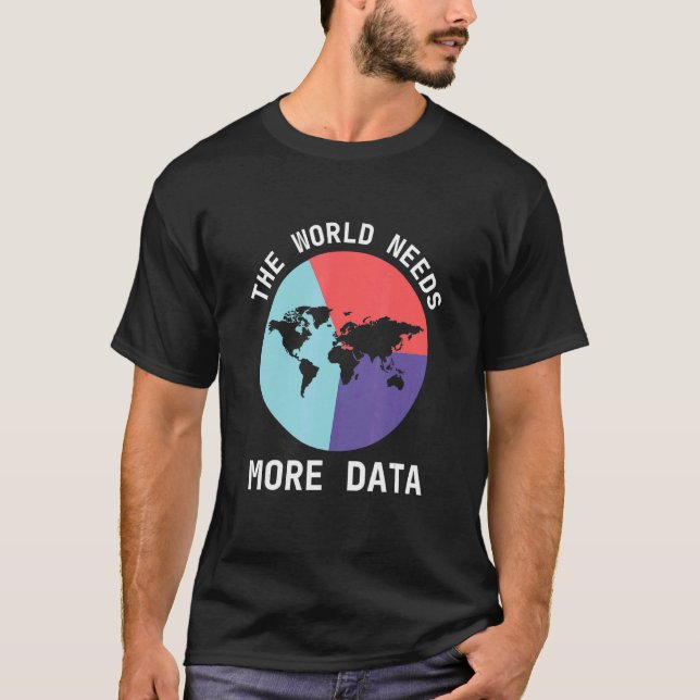 Datenanalyst - Digitale Daten T-Shirt (Vorderseite)