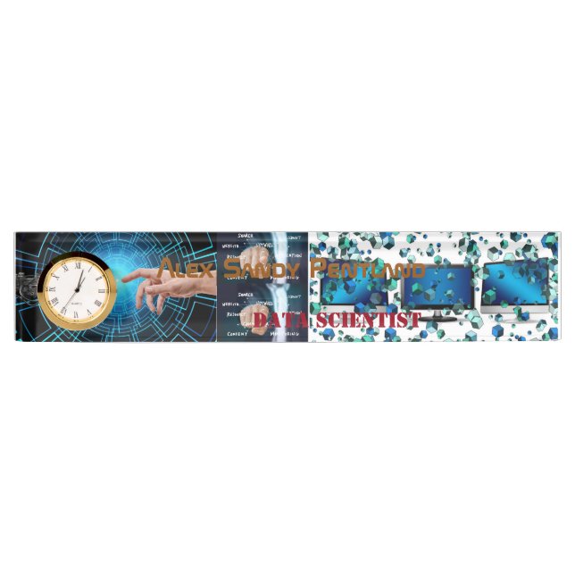 Datenanalytik Namensplakette (Vorderseite)