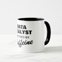 Datenanalytiker mit Coffein-komischer Kaffee