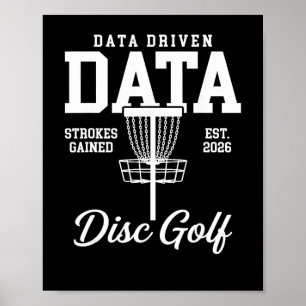 Datengetriebene Daten - Strokes Gained Disc Golf  Poster