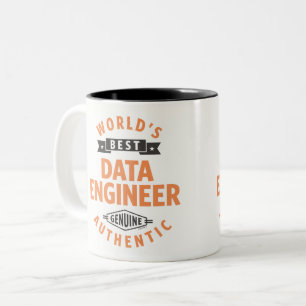 Dateningenieur Zweifarbige Tasse