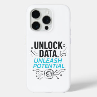 Datenrevolution: Abstrakte KI-Potenzialmatrix Tech Case-Mate iPhone Hülle