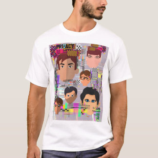 Datenschutz Anti-AI-Facial Recognition Shirt