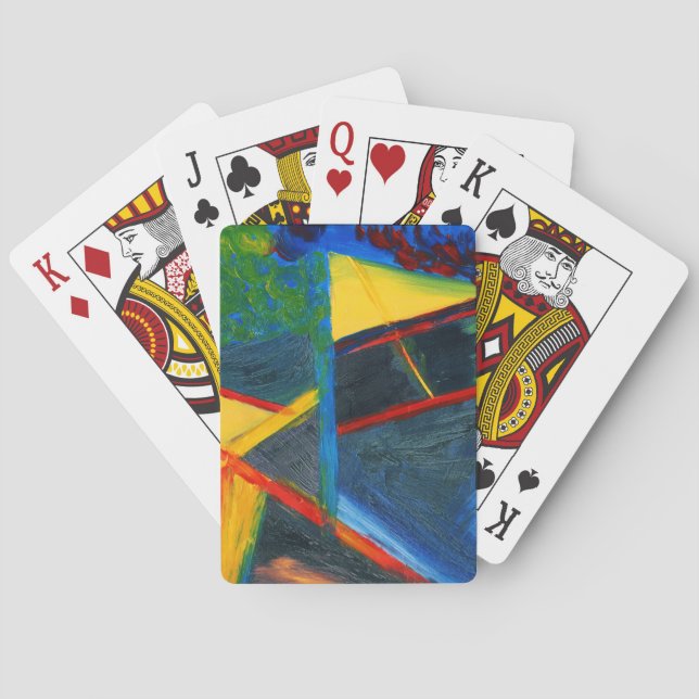 Datenschutz Bitte eins Spielkarten (Rückseite)