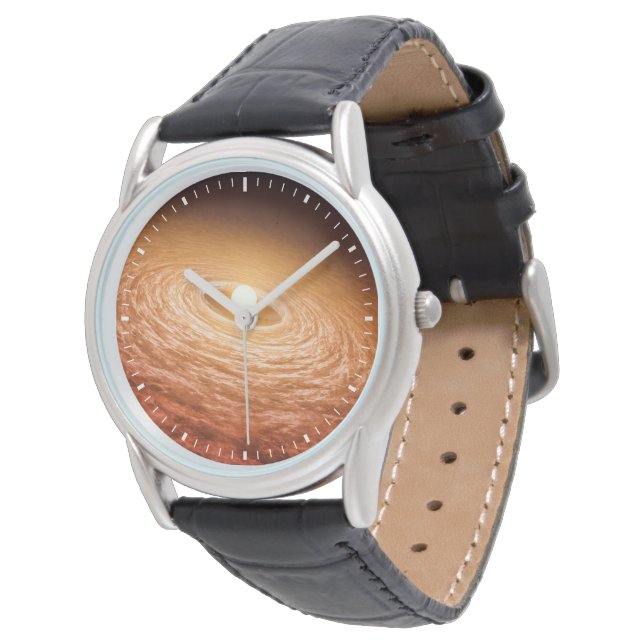 Datenträger von Material umgeben Star Fu Orionis. Armbanduhr (Schrägansicht)
