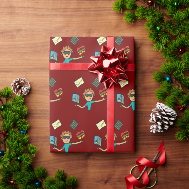 Datenwissenschaft Geschenkpapier (Feiertagsgeschenk)