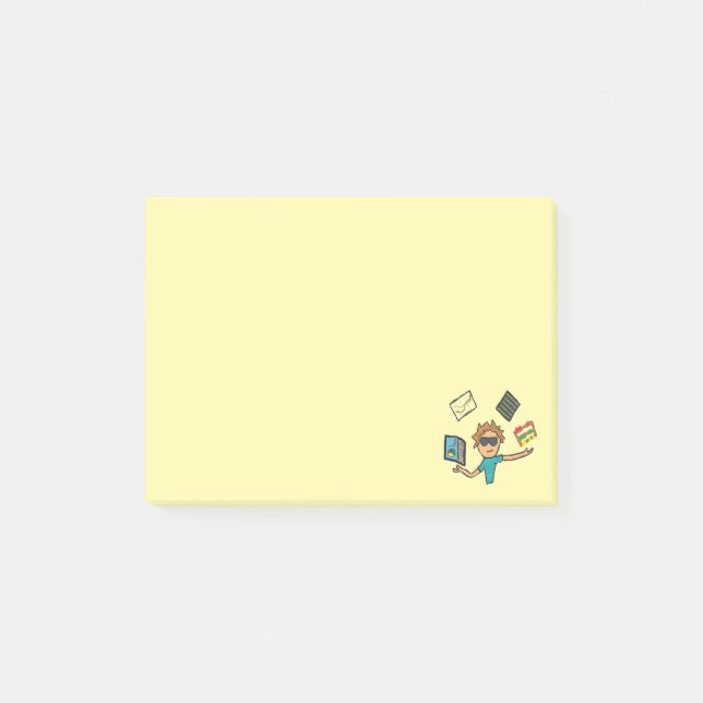 Datenwissenschaft Post-it Klebezettel (Vorderseite)