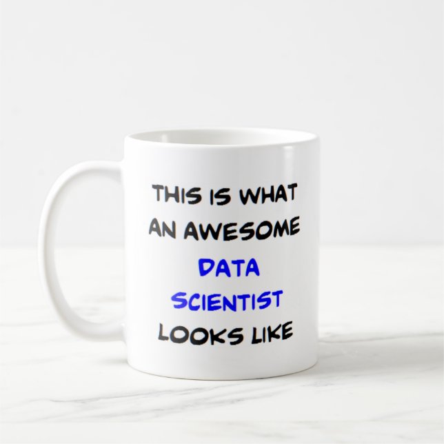 Datenwissenschaftler, phantastisch kaffeetasse (Links)