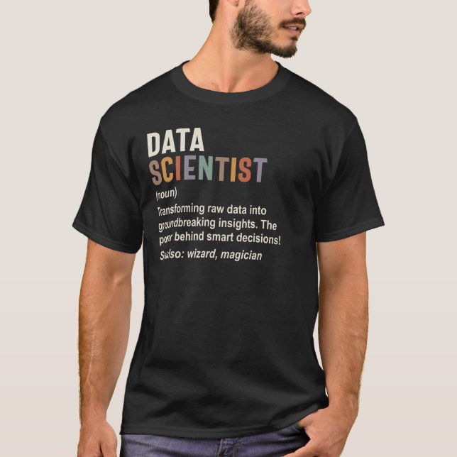 Datenwissenschaftler T-Shirt (Vorderseite)