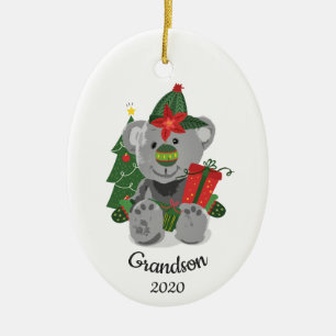 Datiertes Weihnachtskundenspezifisches Keramik Ornament
