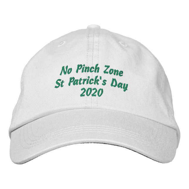 Dating St Patricks Day Stickhut Bestickte Baseballkappe (Vorderseite)