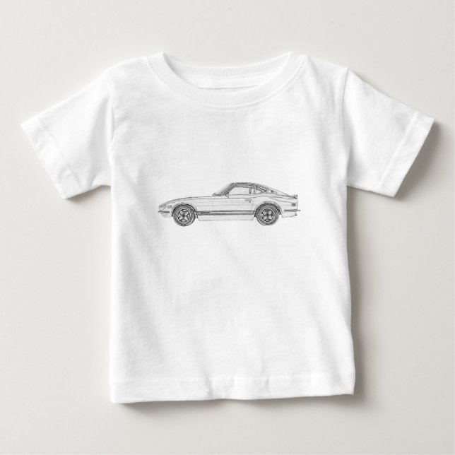 Datsun 240Z Baby T-shirt (Vorderseite)