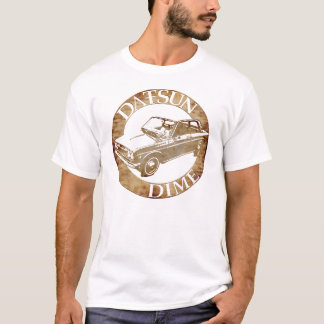 Datsun-Drossel-Billigkaufhaus TAN T-Shirt