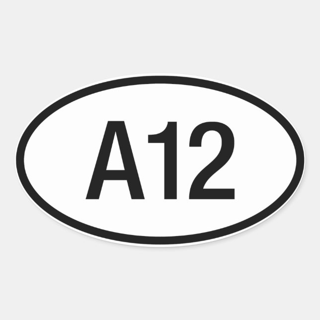 Datsun Nissan Sunny B310 210 A12 Motor Sticker (Vorderseite)