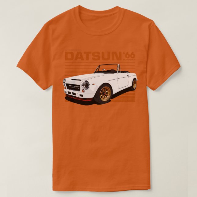 DATSUN-STRASSENVERKEHR 1 T-Shirt (Design vorne)