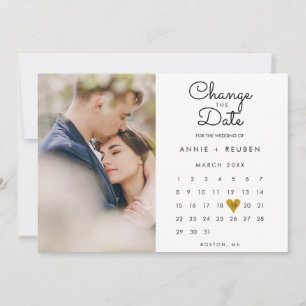 Datum ändern Neue Pläne Kalender Foto Save The Date
