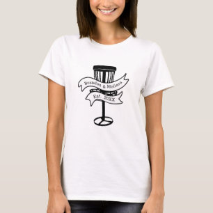 Datum der Personalisierten Einführung von Disk Gol T-Shirt