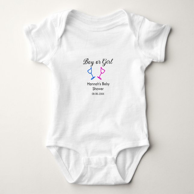 Datum des Datums des Beginns des Beginns eines Bab Baby Strampler (Vorderseite)