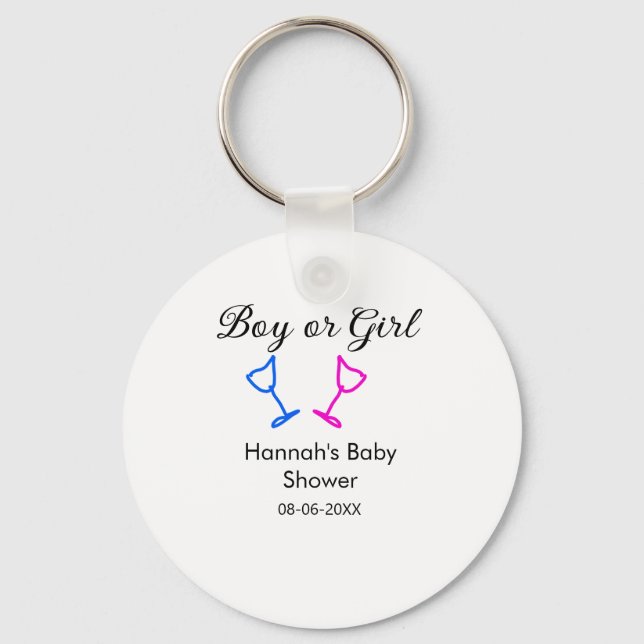 Datum des Datums des Beginns des Beginns eines Bab Schlüsselanhänger (Vorderseite)