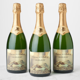 Datum des Hochzeitstipendiums Gold Script