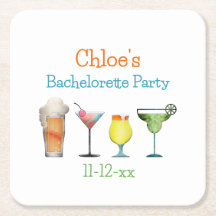 Datum des personalisierten Junggeselinnen-Abschied